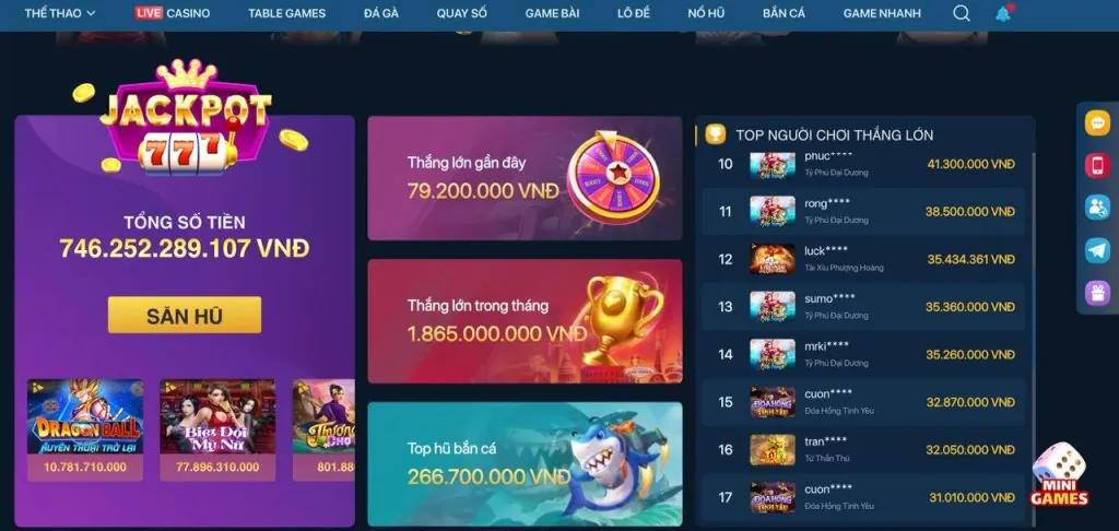 Tỷ Lệ Thanh Toán (RTP) Hấp Dẫn